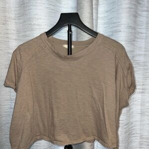 Women's Altar'd State Tan Crop Top